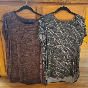 Set of 2 - sweater like short sleeve